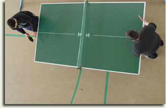 Attività sportive: ping pong